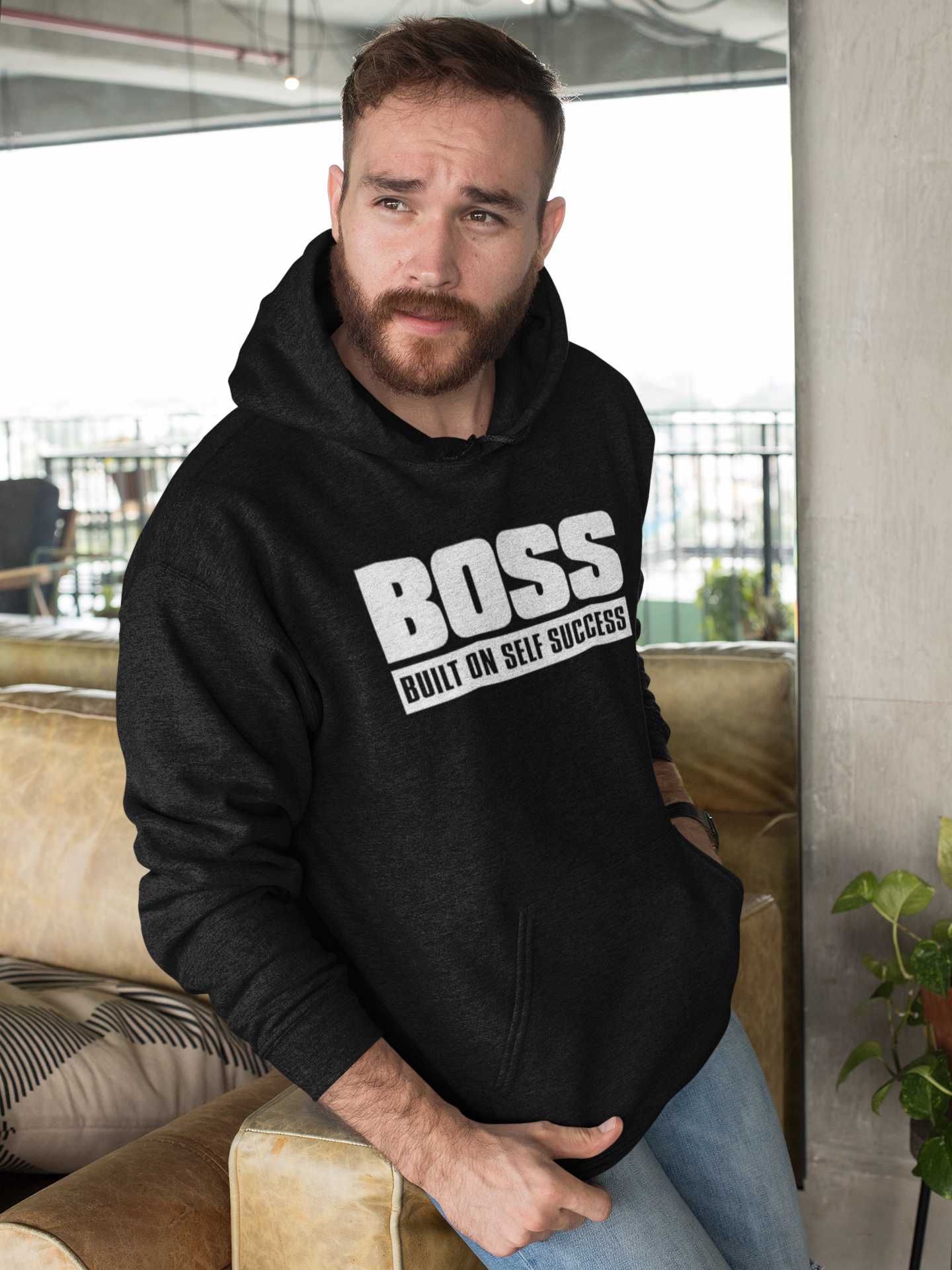 BOSS - Built On Self Success - Unisex Hoodie