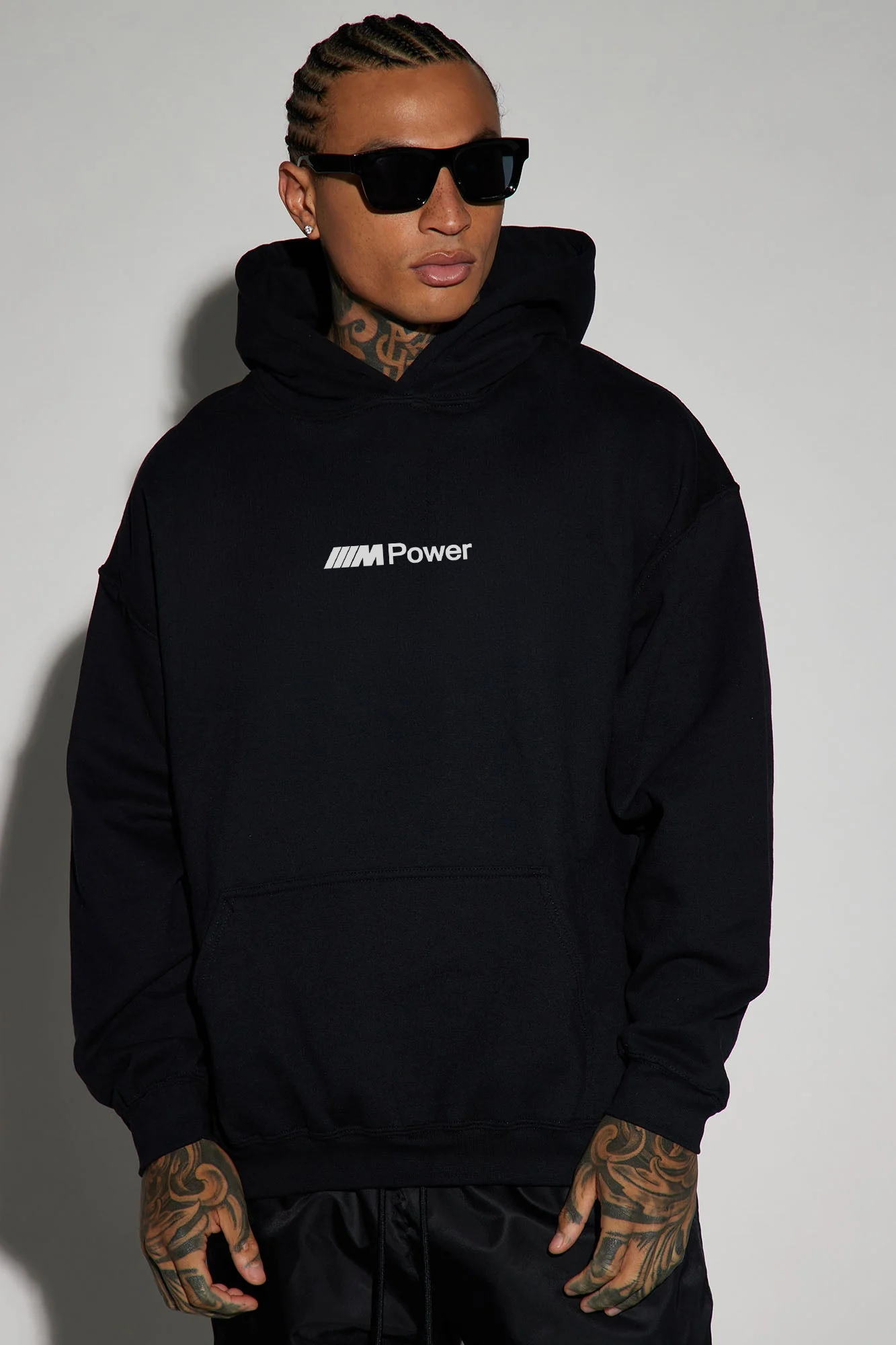 M8 Competition Fan Art - Black - Oversized Hoodie 400 GSM