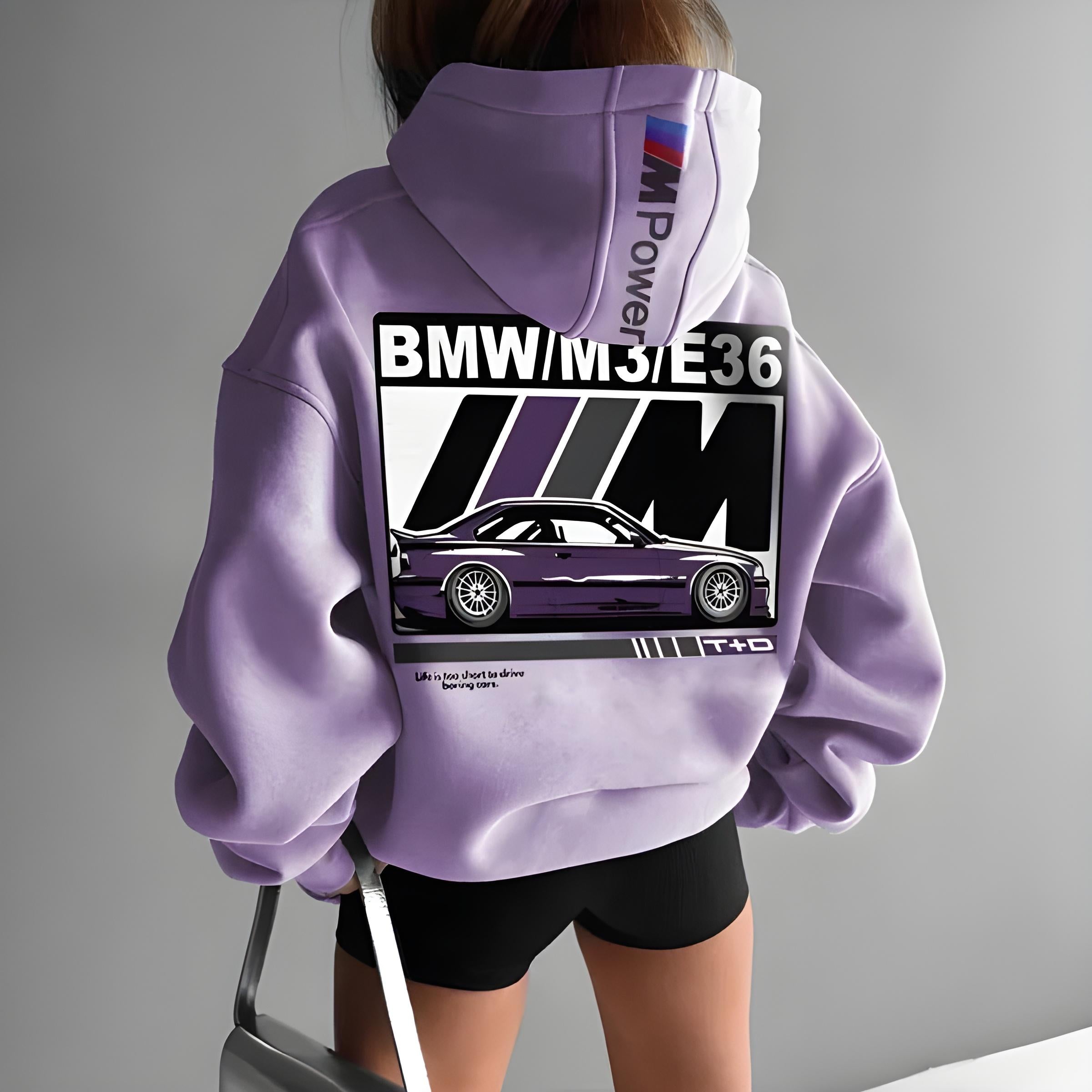 E36 M3 Racing Hoodie - Limited Edition - Oversized Hoodie 400 GSM